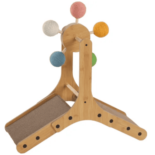 Dolf (56x26,5x57,5cm) Flamingo Rascador Marrón para Gatos FLAMINGO Mascotas-Ávila