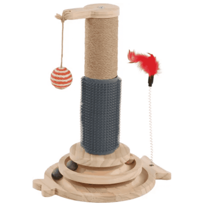 Lex (29x26x40cm) Flamingo Rascador Marrón para Gatos FLAMINGO Mascotas-Ávila