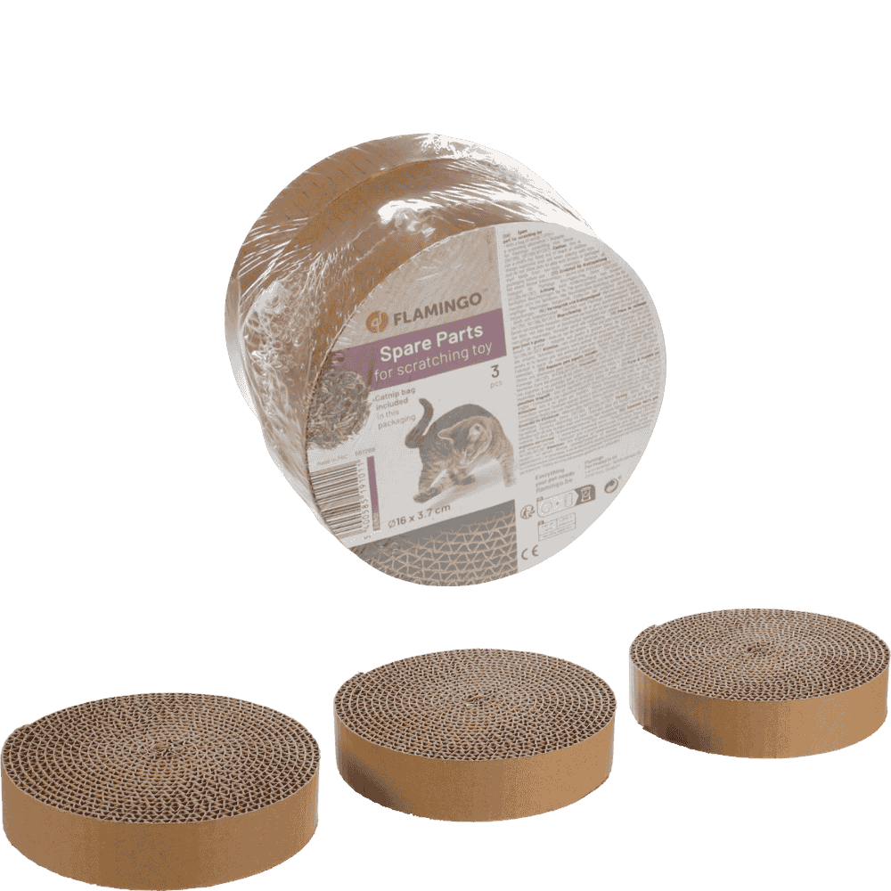 Flamingo Recambio Densi Juguete Rascador 3 uds FLAMINGO Mascotas-Ávila