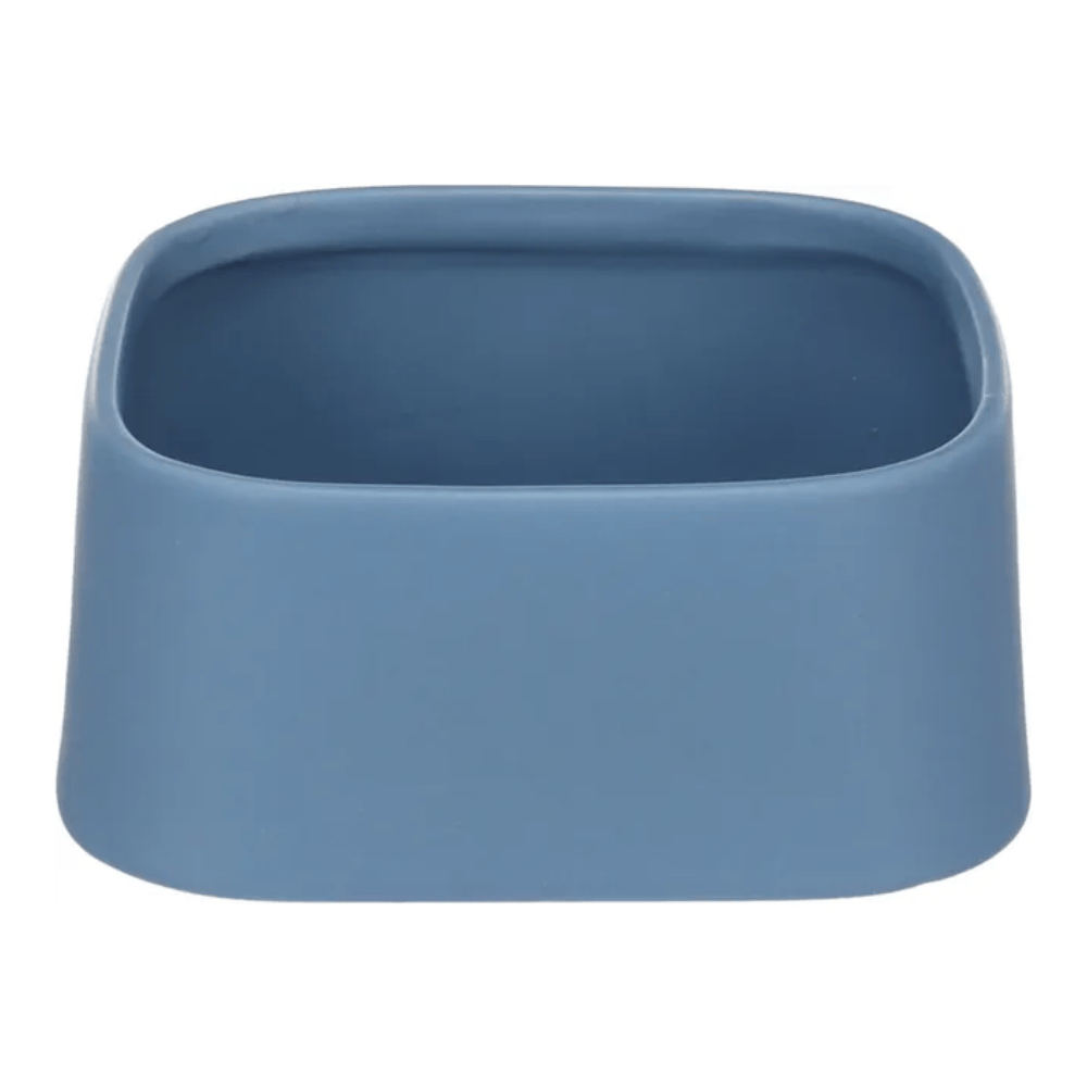 Azul / Cuadrado (900 ml) Flamingo Zara Comedero y Bebedero para Perros y Gatos FLAMINGO Mascotas-Ávila