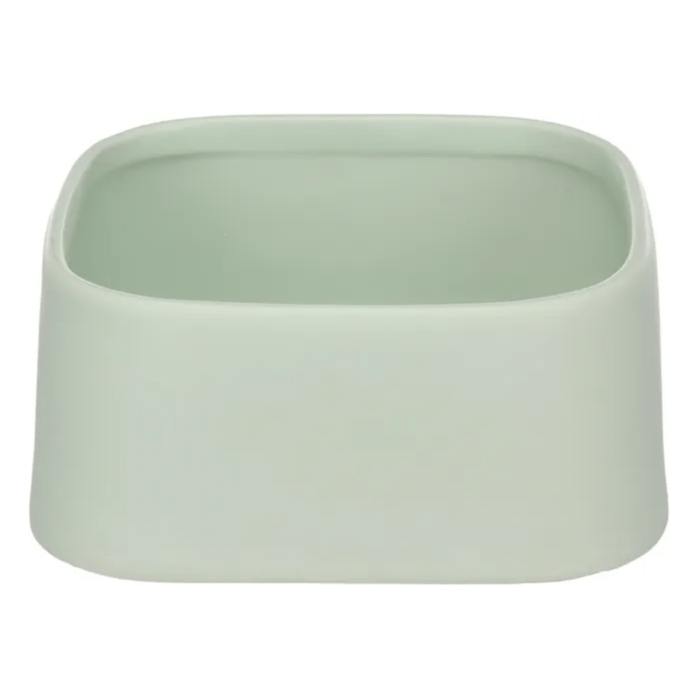 Verde / Cuadrado (900 ml) Flamingo Zara Comedero y Bebedero para Perros y Gatos FLAMINGO Mascotas-Ávila