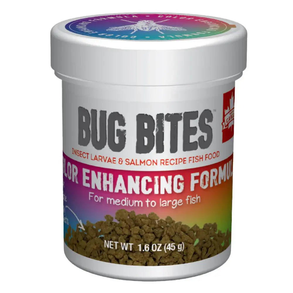 Fluval Bug Bites Color Gránulos 45 g 1,4-2Mm FLUVAL Mascotas-Ávila