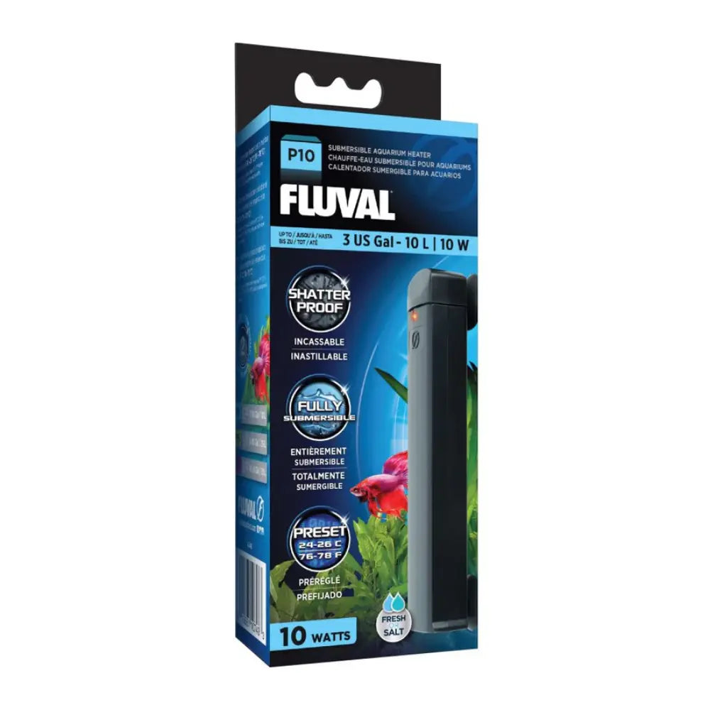 Fluval P10 Pre-Set Calentador 24-26º 10L FLUVAL Mascotas-Ávila