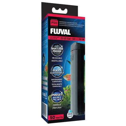 Fluval P50 Pre-Set Calentador 24-26º 50L FLUVAL Mascotas-Ávila