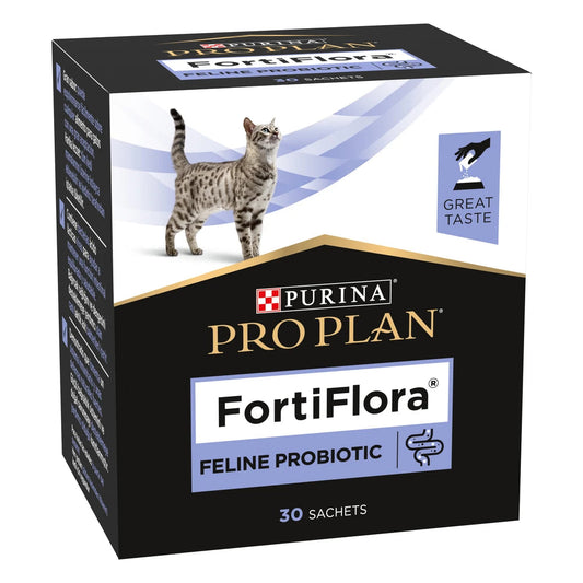 Fortiflora Pro Plan 30 sobres de 1 g Suplemento Probiótico en Polvo para Gatos PRO PLAN Mascotas-Ávila