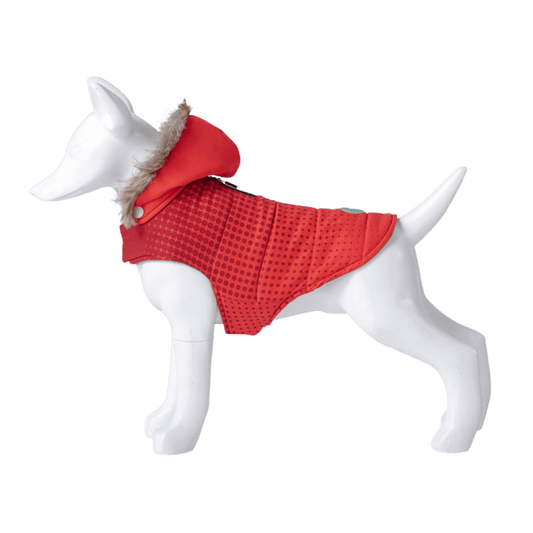 Freedog Abrigo Red Dot Lunares Ropa para Perros FREEDOG Mascotas-Ávila