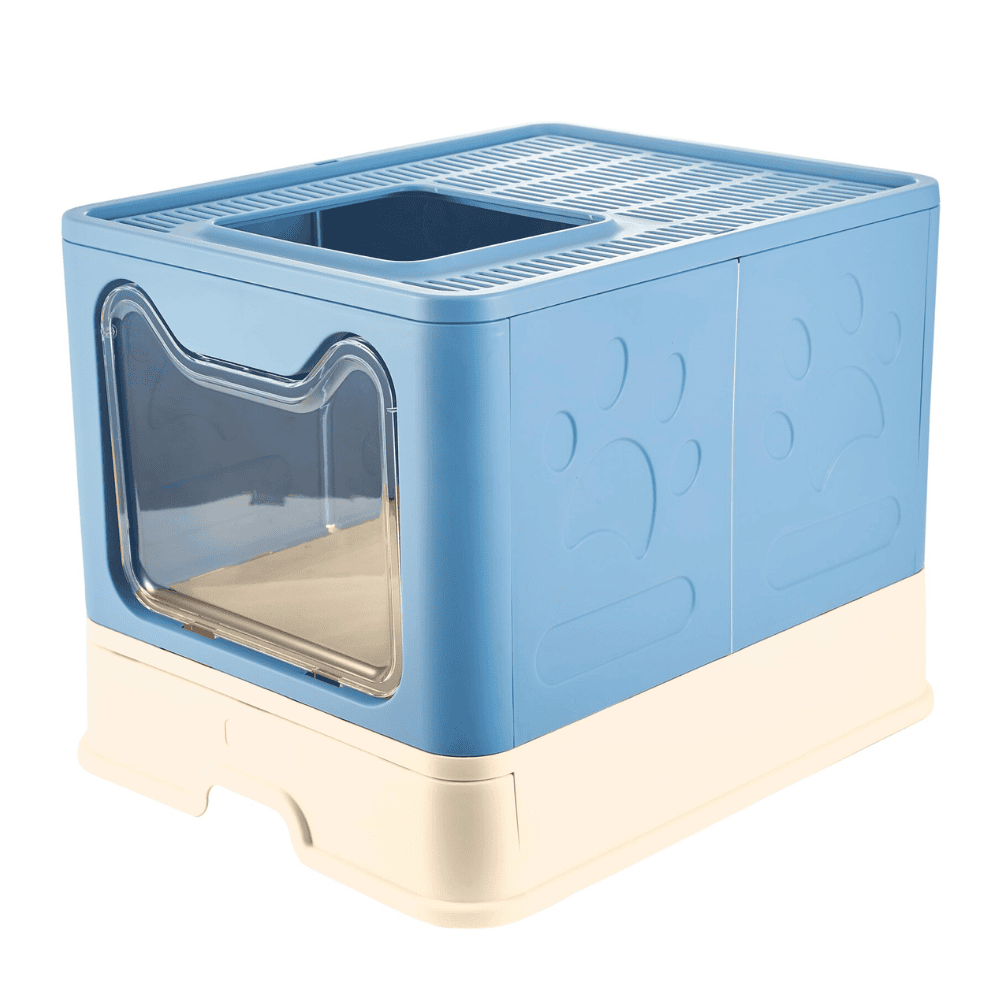 Azul Freedog Arenero LumoBox 51x41x38cm para Gatos FREEDOG Mascotas-Ávila