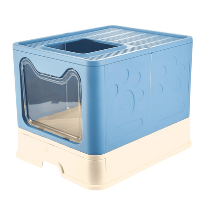 Azul Freedog Arenero LumoBox 51x41x38cm para Gatos FREEDOG Mascotas-Ávila