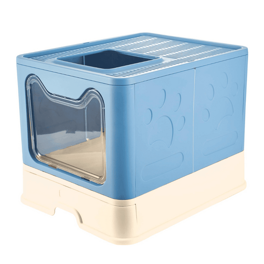 Azul Freedog Arenero LumoBox 51x41x38cm para Gatos FREEDOG Mascotas-Ávila