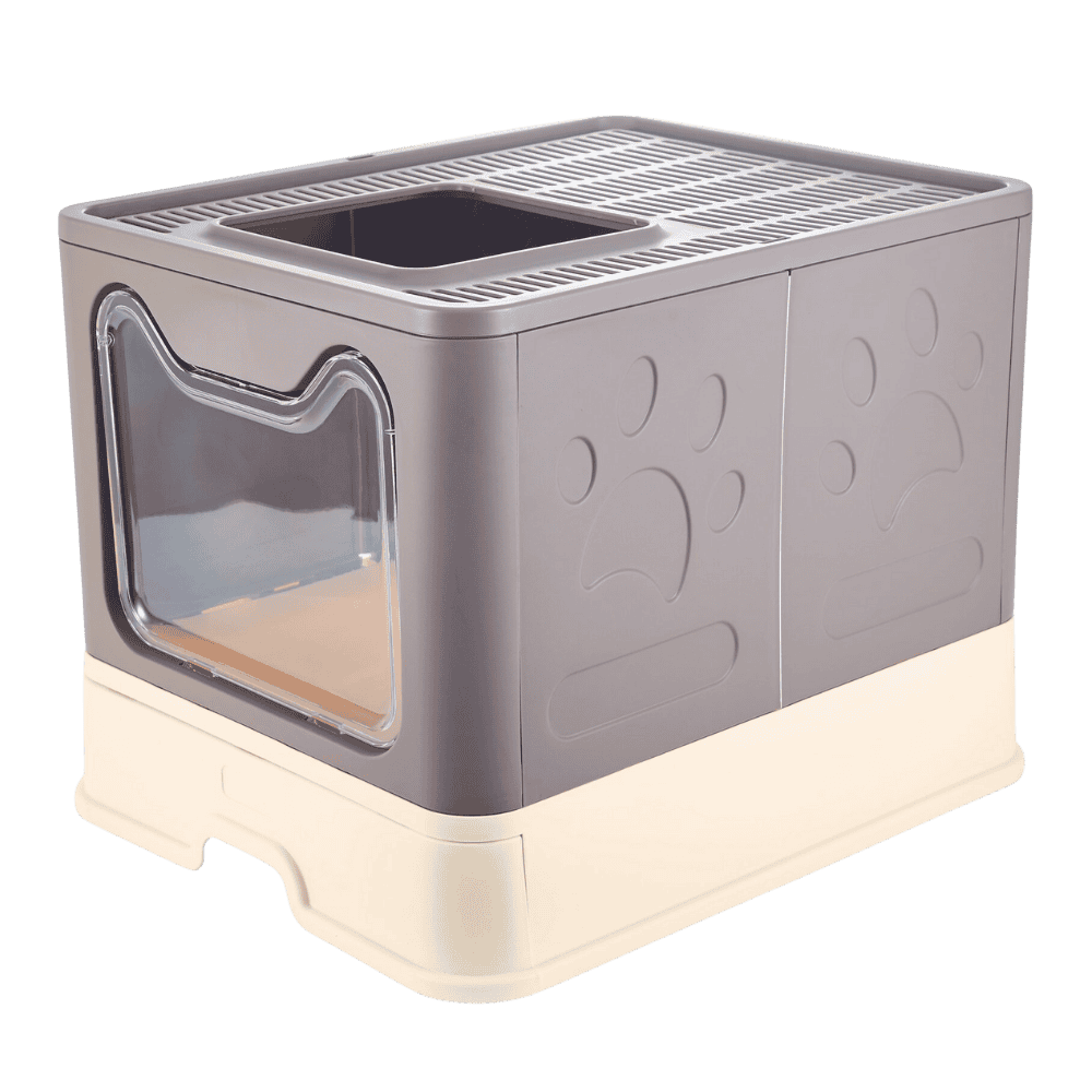 Gris Freedog Arenero LumoBox 51x41x38cm para Gatos FREEDOG Mascotas-Ávila