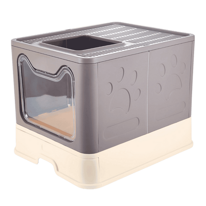 Gris Freedog Arenero LumoBox 51x41x38cm para Gatos FREEDOG Mascotas-Ávila