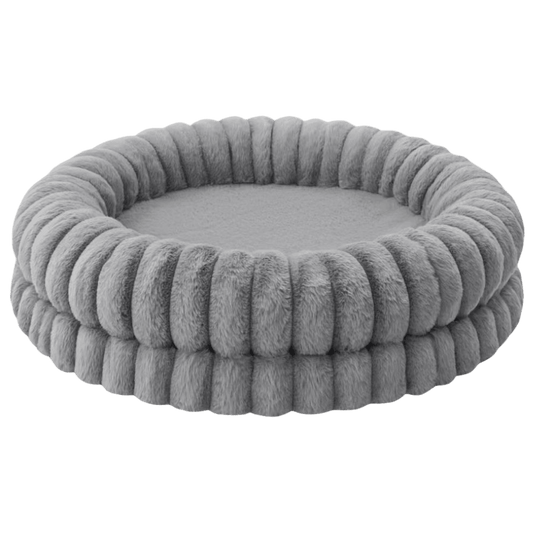 76x76x18cm / Gris Freedog Cuna Muffin para Perros FREEDOG Mascotas-Ávila