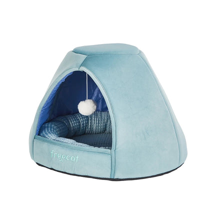 Freedog Igloo Glacial para Gatos | Cama Refrigerante Iglú FREEDOG Mascotas-Ávila