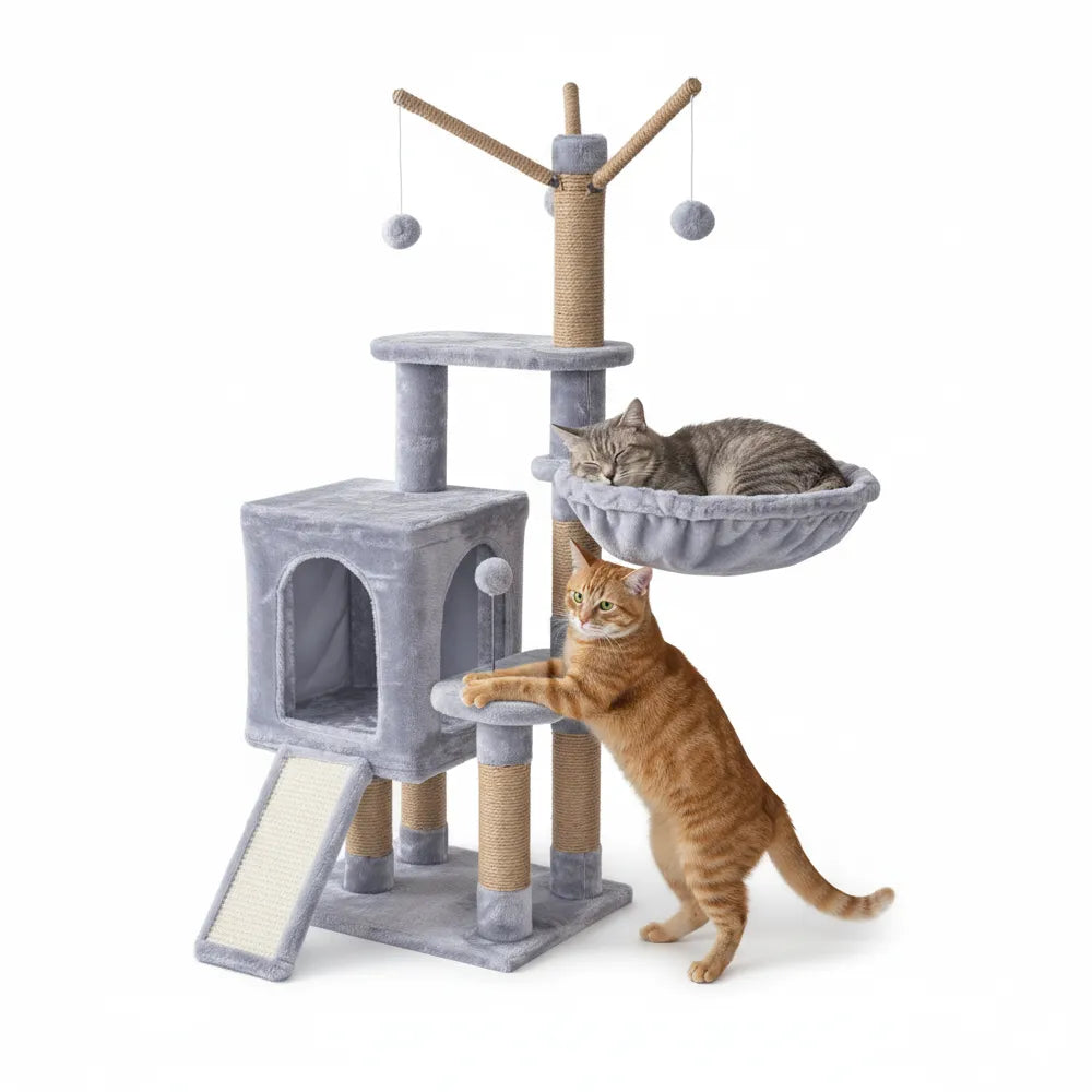 Freedog Rascador Sierra Gris 50x35x140cm FREEDOG Mascotas-Ávila