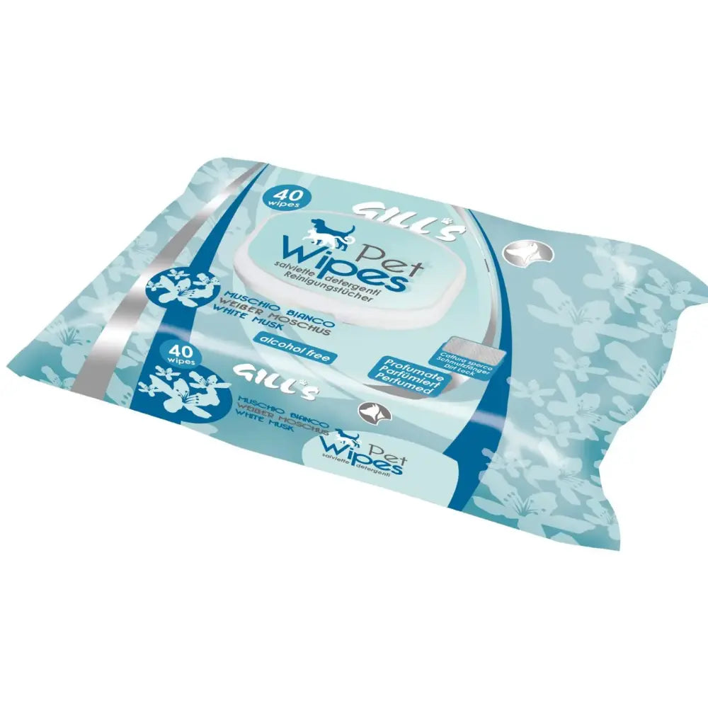 Gill'S Toallitas Higienizantes Xl Musgo Blanco 40Udes, GILL'S Mascotas-Ávila