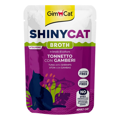 Gimcat Shinycat Caldo para Gatos 70 g en Sobre GIMCAT Mascotas-Ávila