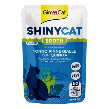 Gimcat Shinycat Caldo para Gatos 70 g en Sobre GIMCAT Mascotas-Ávila