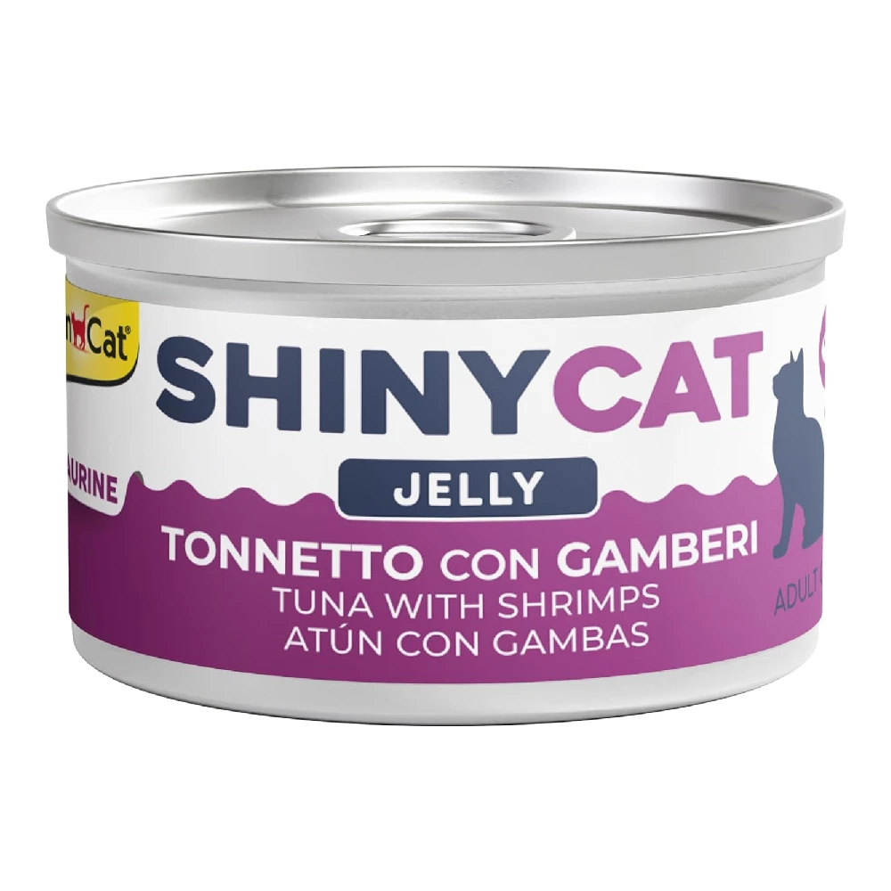 Gimcat Shinycat Jelly Comida Húmeda Gelatina para Gatos 70 g GIMCAT Mascotas-Ávila