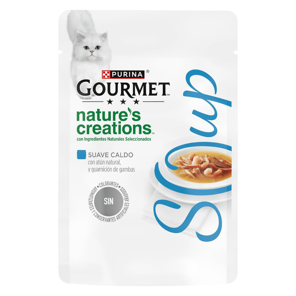 Gourmet Gold Soups Comida Húmeda para Gatos GOURMET Mascotas-Ávila