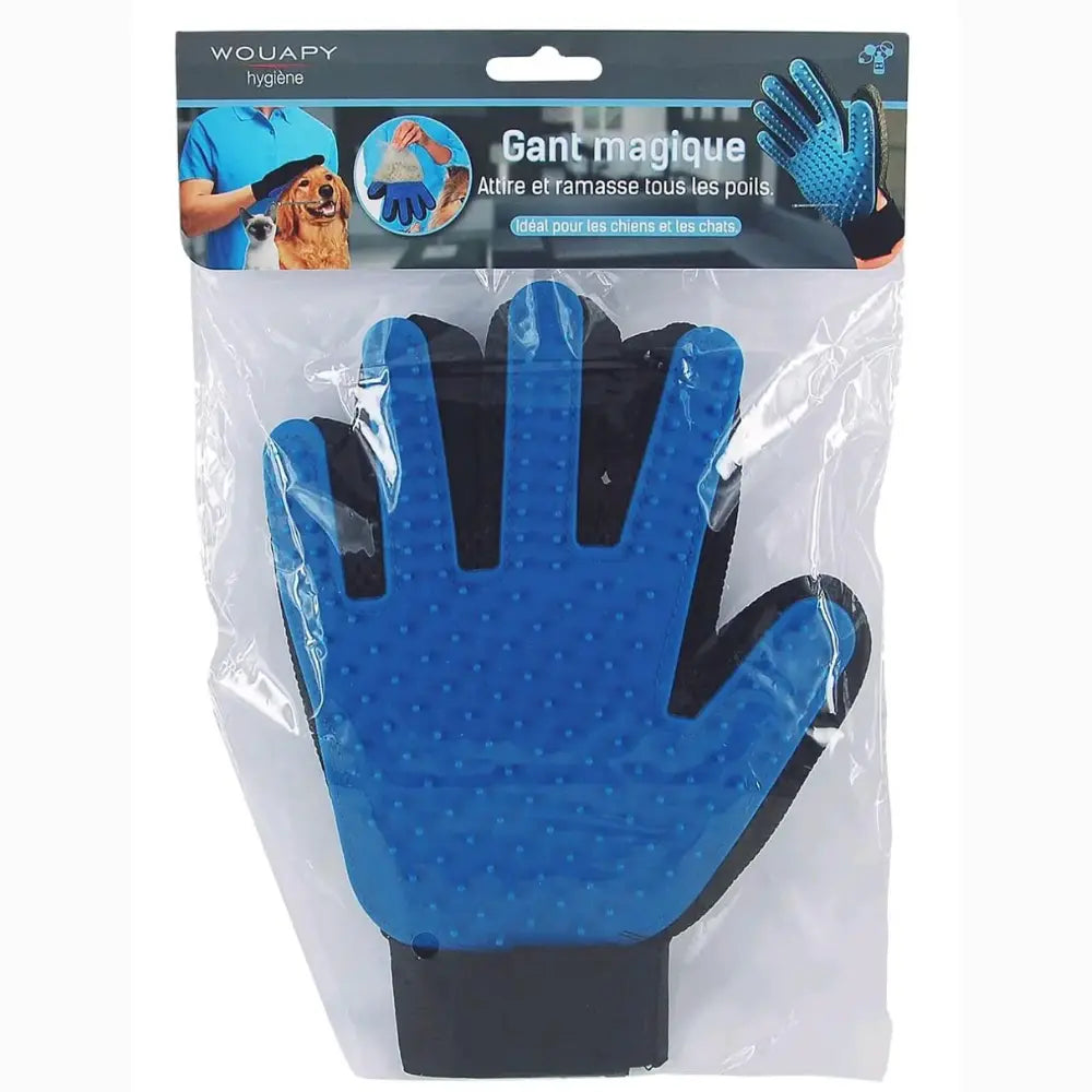 Guante Quitapelo Magique Wouapy Para Perros y Gatos WOUAPY Mascotas-Ávila