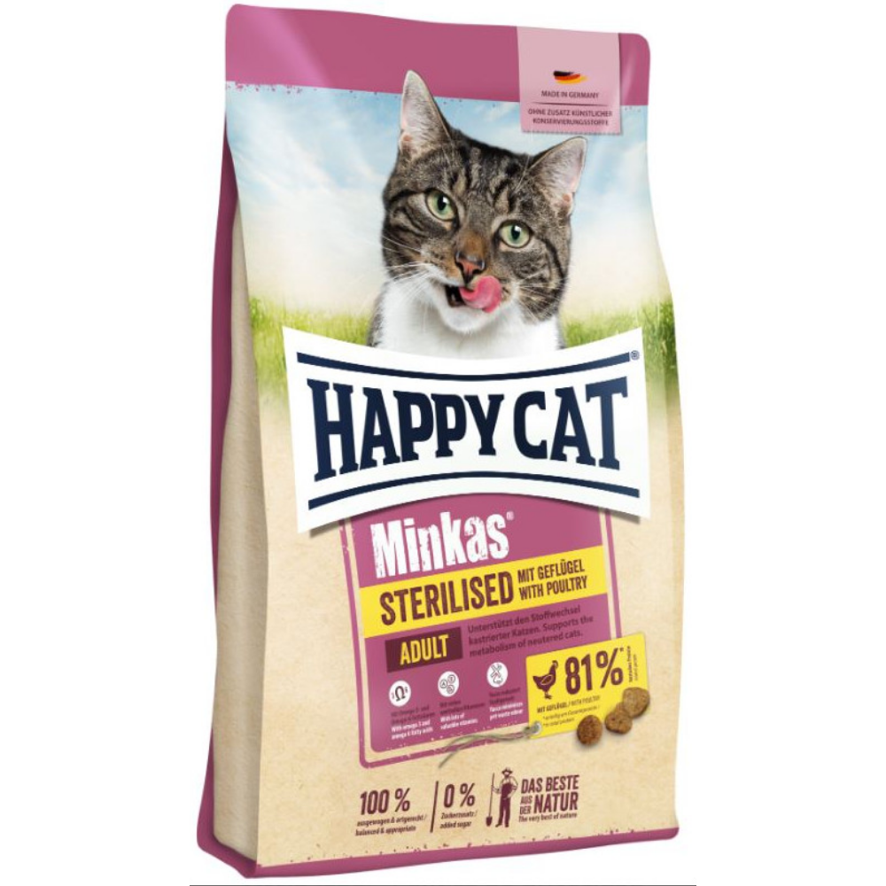 Happy Cat Adult Minkas Sterilised Happy Cat Mascotas-Ávila