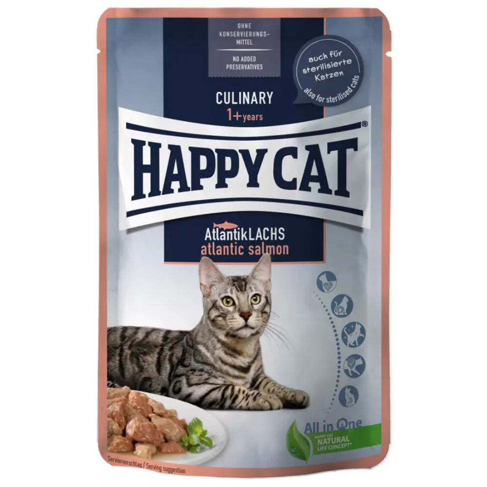 Happy Cat Culinary Meat In Sauce Weidelamm Pouch 85 g Happy Cat Mascotas-Ávila