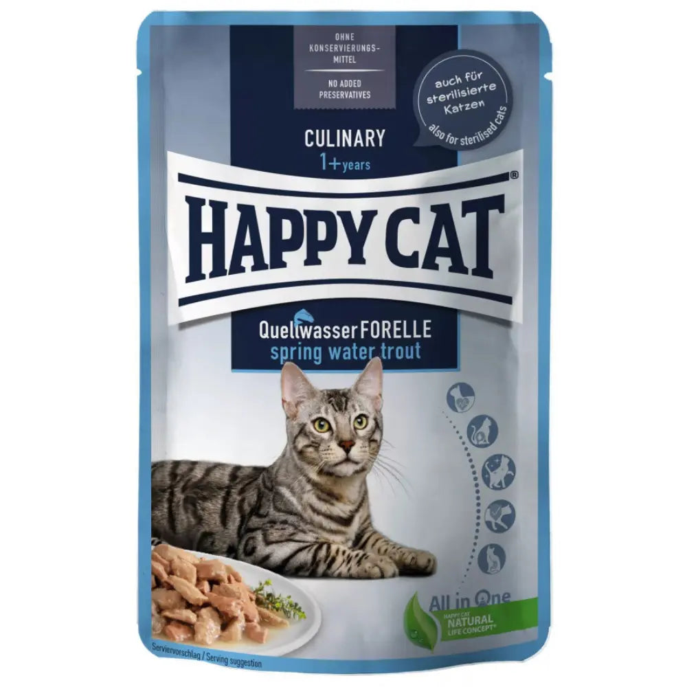 Happy Cat Culinary Meat In Sauce Weidelamm Pouch 85 g Happy Cat Mascotas-Ávila