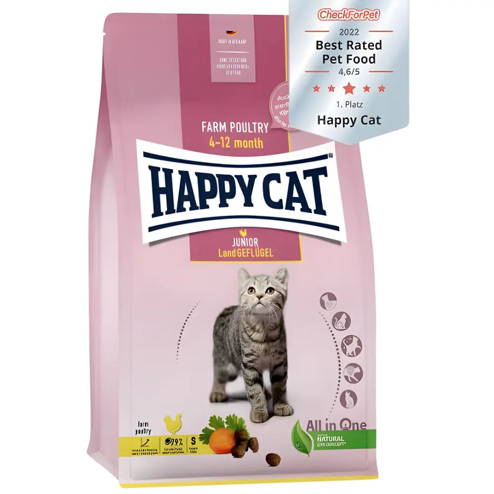 Happy Cat Junior Landgeflügel (Ave de Corral) Happy Cat Mascotas-Ávila