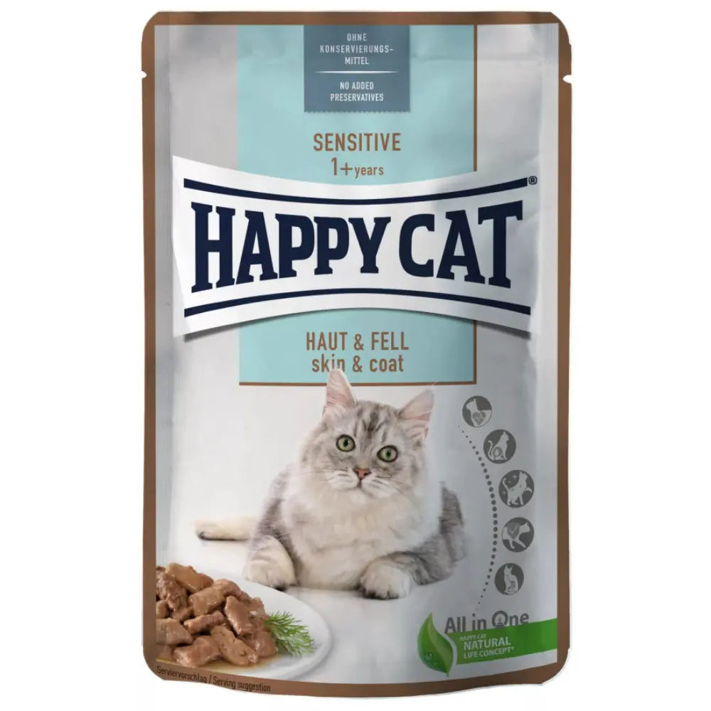 Happy Cat Pouch Sensitive Carne en salsa 85 g Happy Cat Mascotas-Ávila