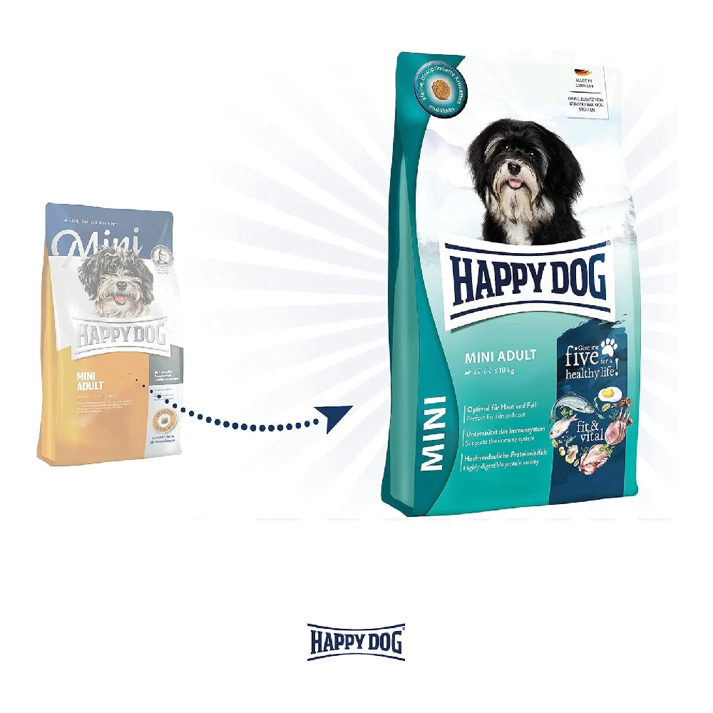 Happy Dog Mini Adult Pienso para Perros Happy Dog Mascotas-Ávila