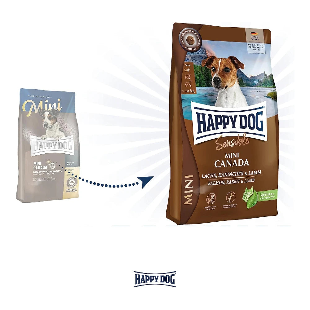 Happy Dog Sensible Mini Canada Pienso para Perros Happy Dog Mascotas-Ávila