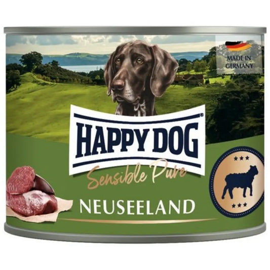 Happy Dog Sensible Pure Neuseeland (Lamm Pur) 200 g Lata Happy Dog Mascotas-Ávila
