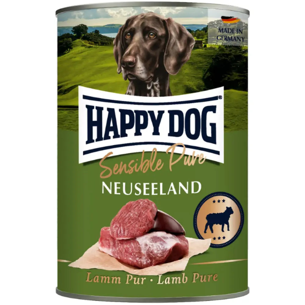 Happy Dog Sensible Pure Neuseeland (Lamm Pur) 400 g Lata Happy Dog Mascotas-Ávila