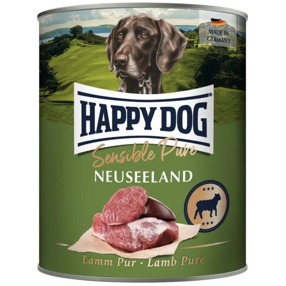 Happy Dog Sensible Pure Neuseeland (Lamm Pur) 800 g Lata Happy Dog Mascotas-Ávila