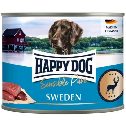 Happy Dog Sensible Pure Sweden (Wild Pur) 200 g Lata Happy Dog Mascotas-Ávila