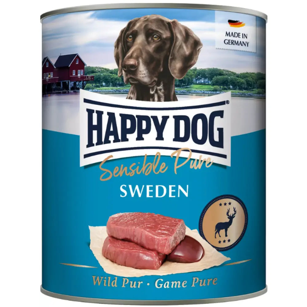 Happy Dog Sensible Pure Sweden (Wild Pur) 800 g Lata Happy Dog Mascotas-Ávila