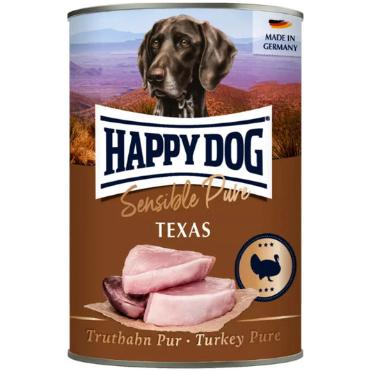 Happy Dog Sensible Pure Texas Carne de Pavo 400 g Lata Happy Dog Mascotas-Ávila
