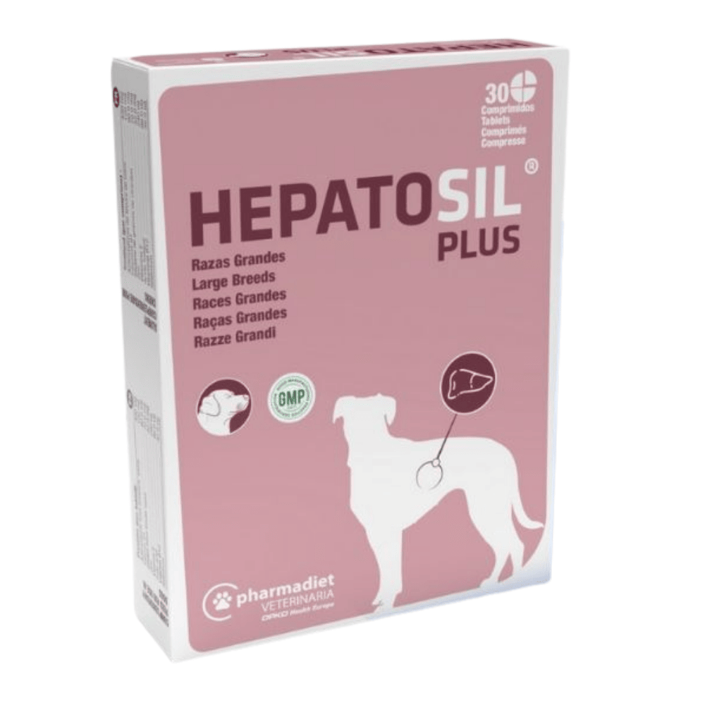 Medianas y Grandes Hepatosil Plus Protector Hepático para Perros y Gatos Comprimidos para el Hígado PHARMADIET Mascotas-Ávila
