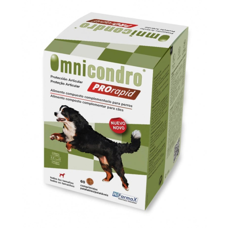 Hifarmax Omnicondro ProRapid 60 Comprimidos Suplemento Condroprotector para Perros HIFARMAX Mascotas-Ávila