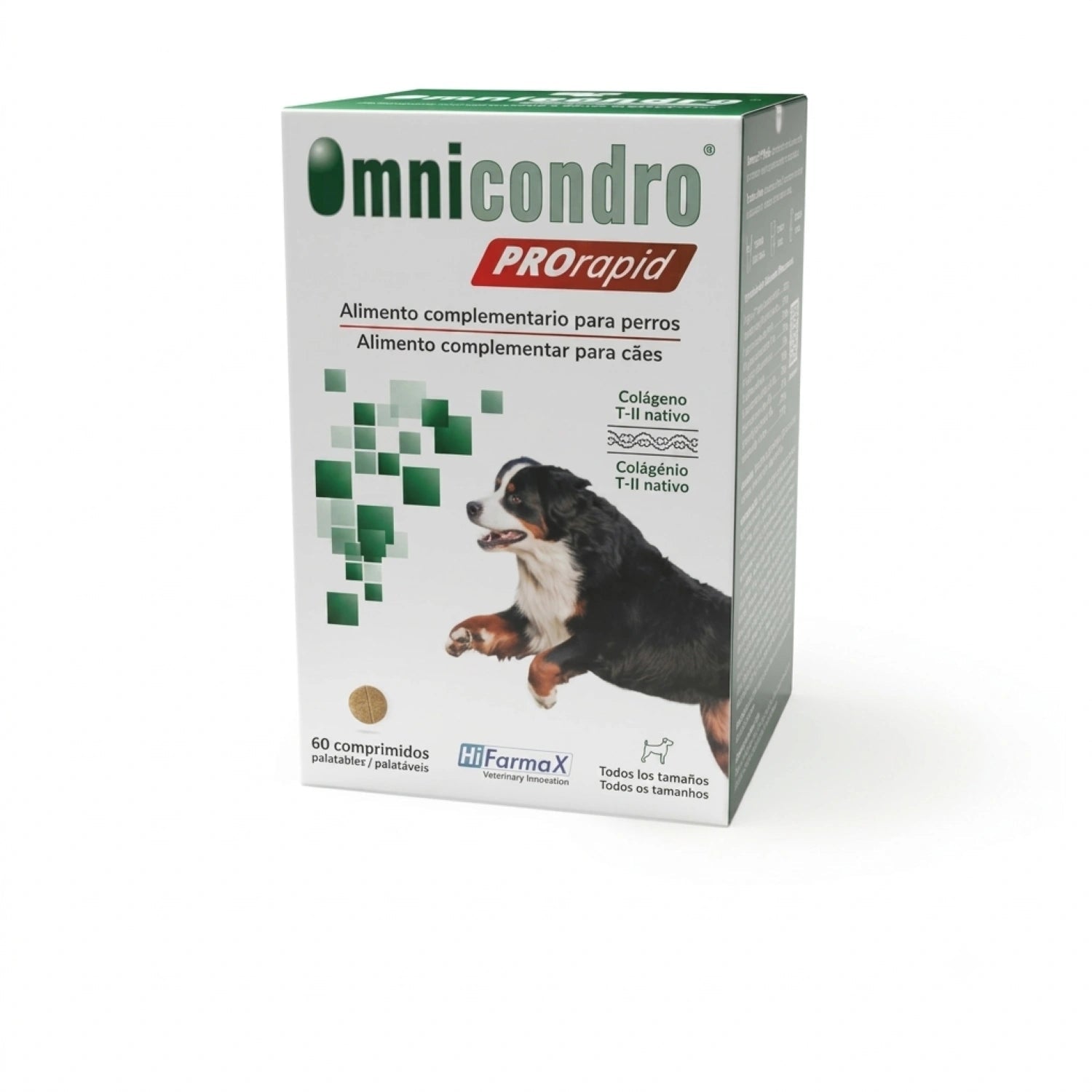 Hifarmax Omnicondro ProRapid 60 Comprimidos Suplemento Condroprotector para Perros HIFARMAX Mascotas-Ávila