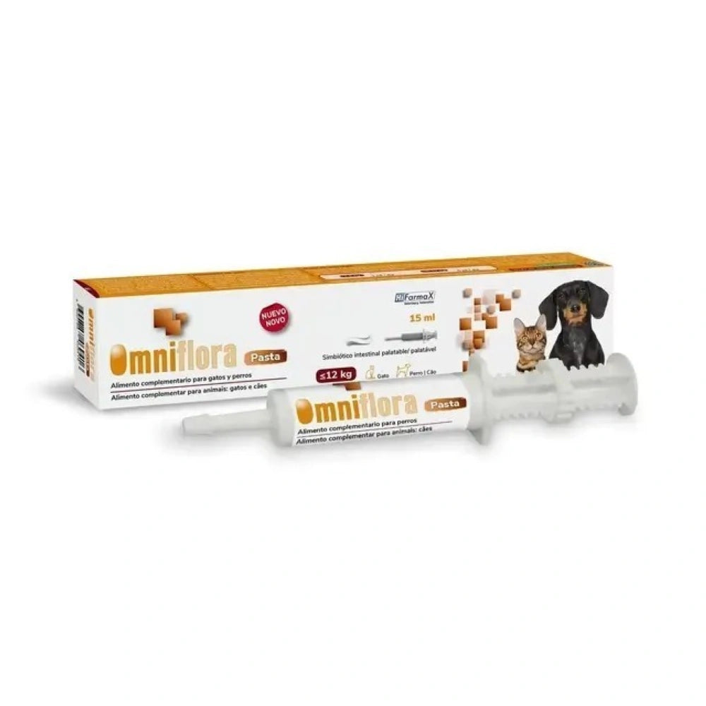 Hifarmax Omniflora Suplemento para la Salud Digestiva HIFARMAX Mascotas-Ávila