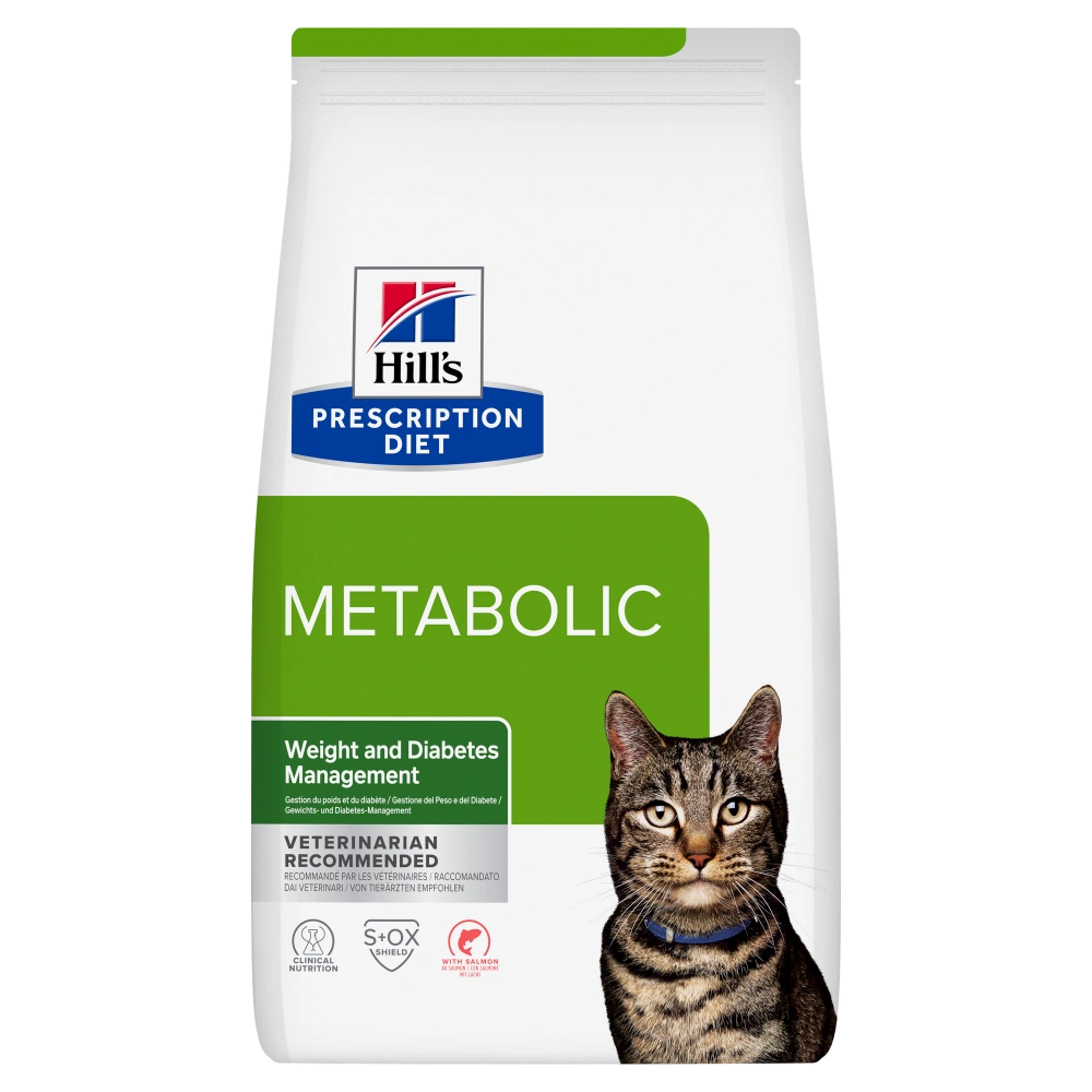 Hill'S Metabolic 8 kg - Weight and Diabetes Management Pienso para Gatos HILLS Mascotas-Ávila