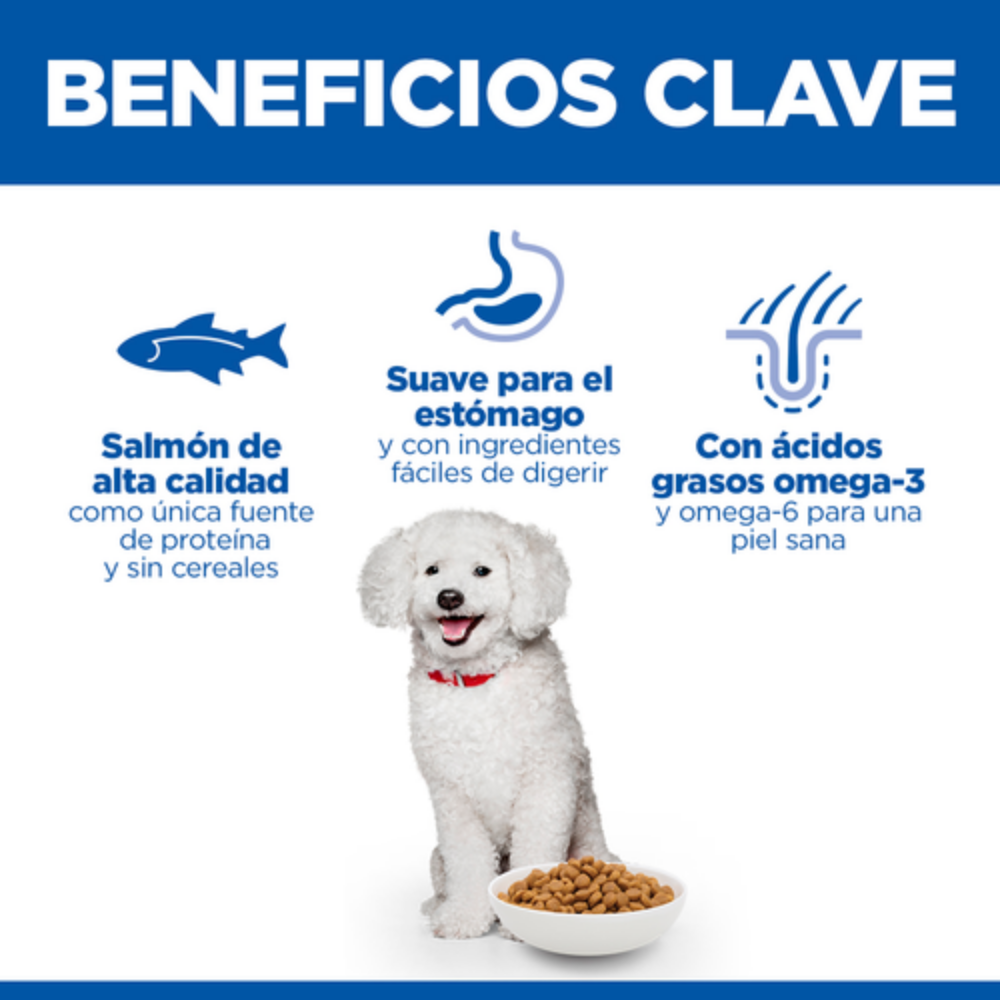 Hill'S Science Plan Adult Hypoallergenic Small y Mini Salmón y Atún 1,5 kg Alimento para Perros HILLS Mascotas-Ávila