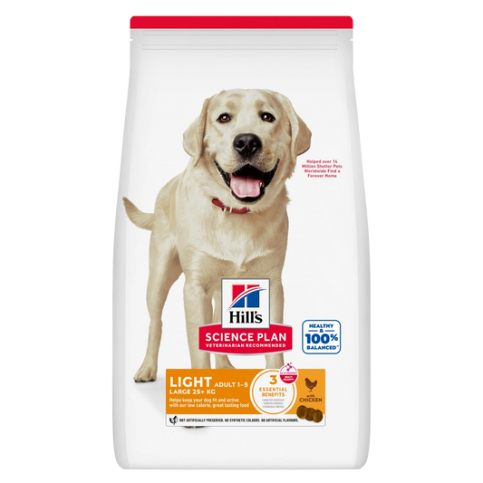 Hill'S Science Plan Adult Light Large Breed Pollo 14 kg Alimento para Perros HILLS Mascotas-Ávila