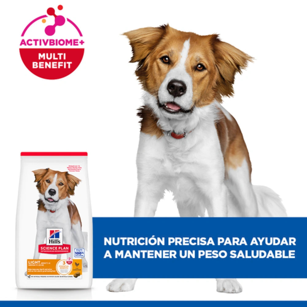 Hill'S Science Plan Adult Light Medium Pollo 14 kg Alimento para Perros HILLS Mascotas-Ávila