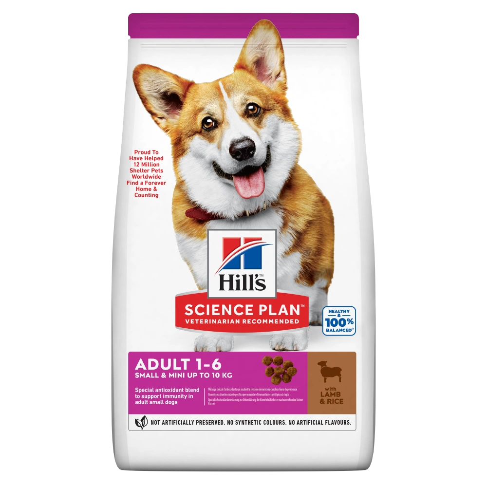 Hill'S Science Plan Adult Small & Mini Cordero y Arroz 1,5 kg Alimento para Perros HILLS Mascotas-Ávila
