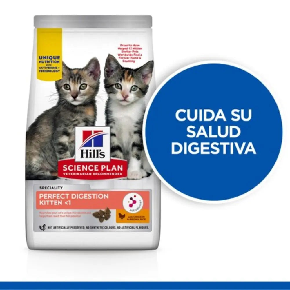 Hill'S Science Plan Perfect Digestion Kitten 1,5 kg Pienso para Gatitos HILLS Mascotas-Ávila