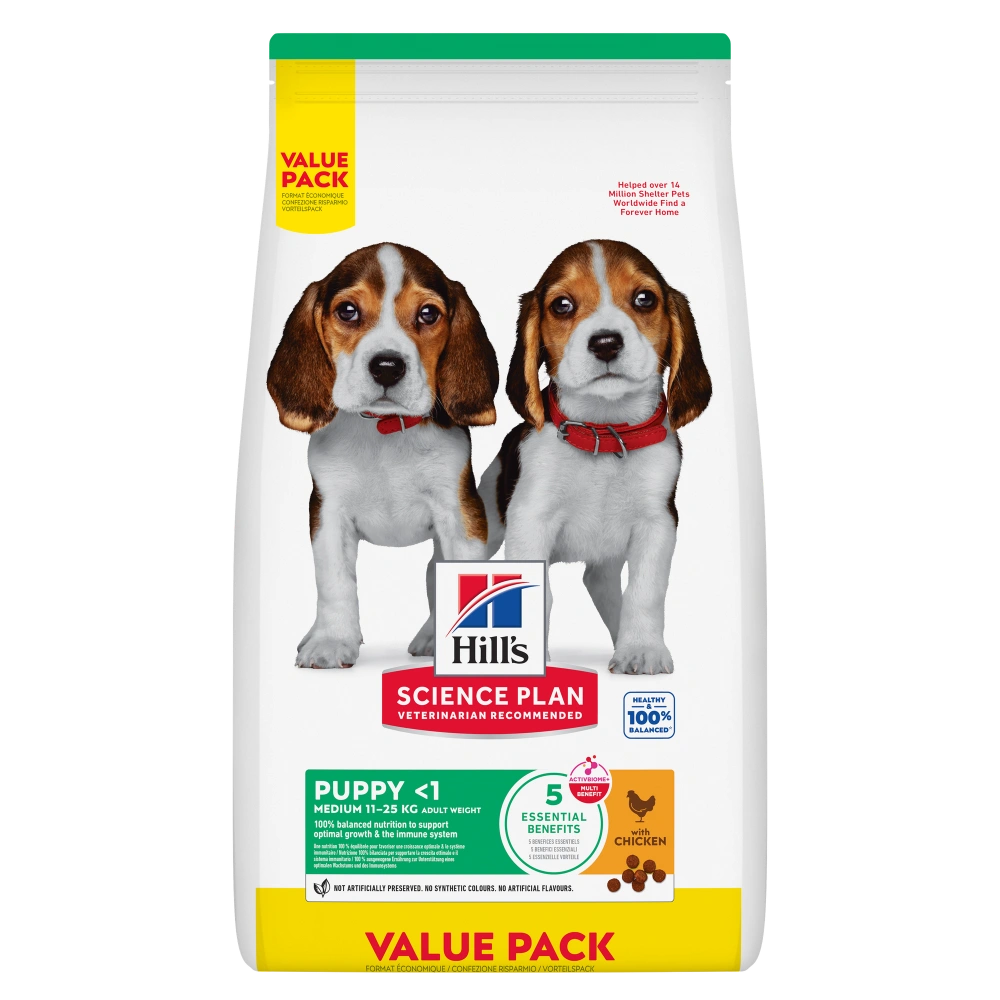 Hill'S Science Plan Puppy Medium Pollo 18 kg Alimento para Perros HILLS Mascotas-Ávila