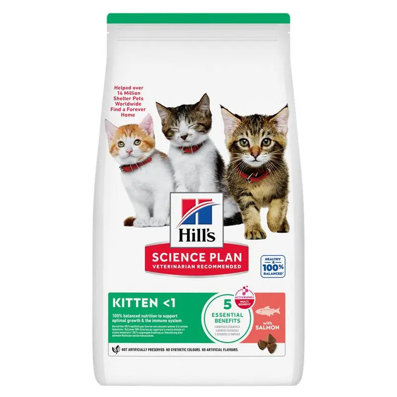 Hill's Science Plan Kitten Salmón Pienso para Gatitos HILLS Mascotas-Ávila