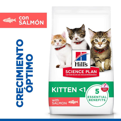 Hill's Science Plan Kitten Salmón Pienso para Gatitos HILLS Mascotas-Ávila